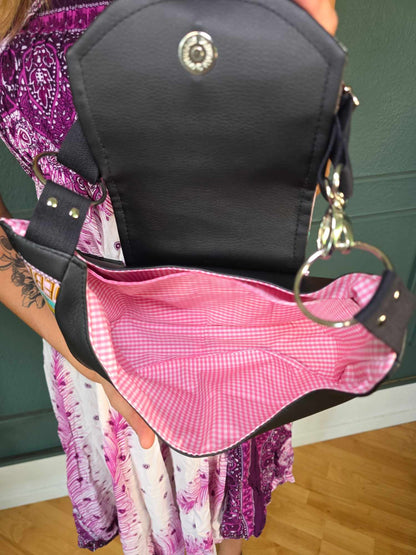 Tabak Handtasche, Version 1 - rosa