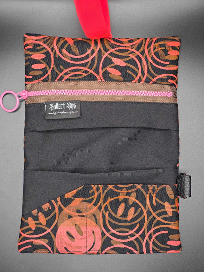 TT11.3 Tabacco pouch, neon Smileys