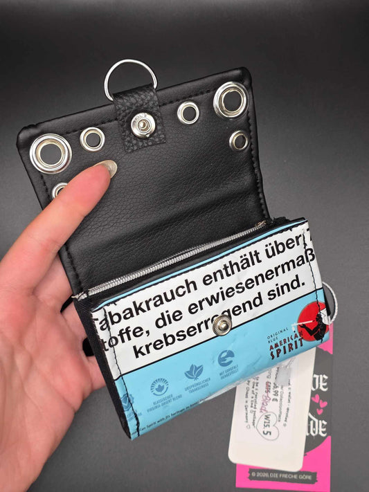 W15.5 wallet - upcycled, black