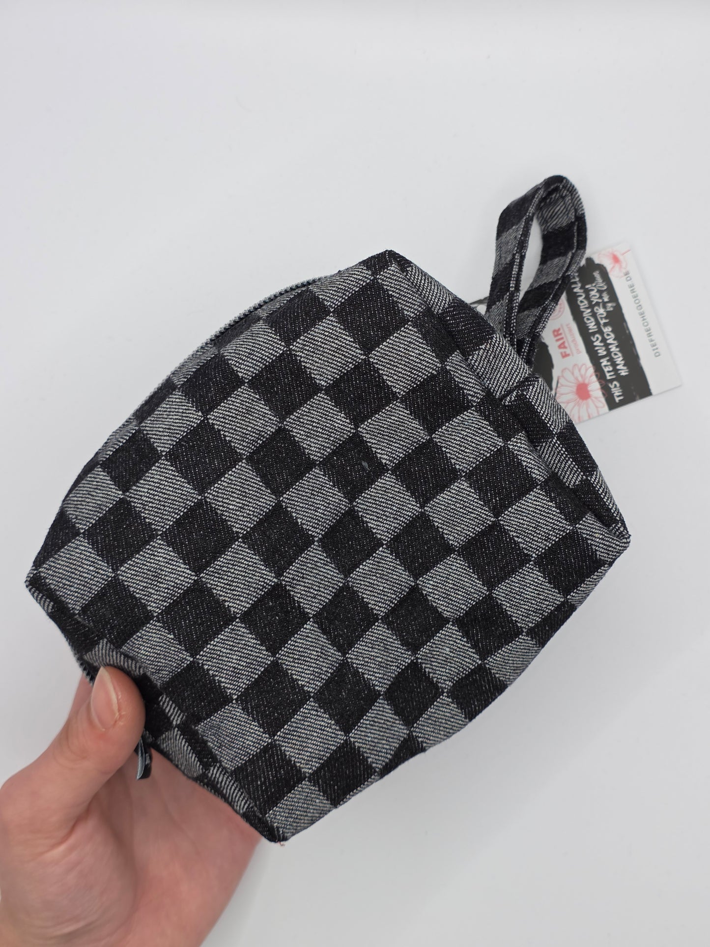 Boxy Bag - Chess - Black/Gray