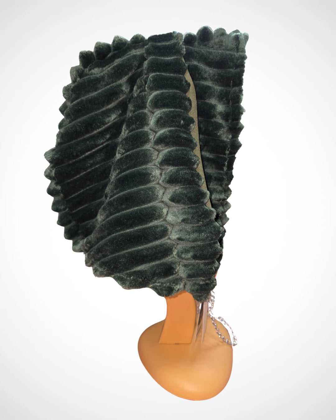 Bunny Hood, dark green