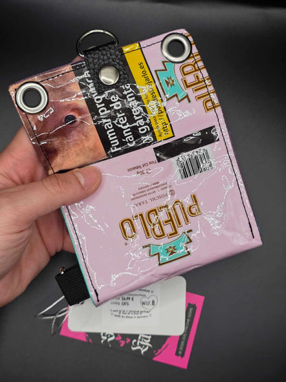 W17.8 wallet - upcycled, cats