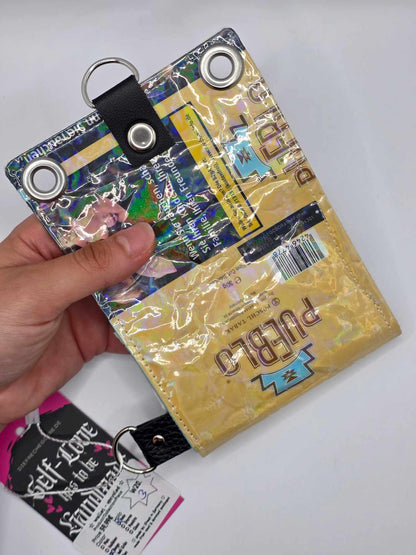 W20.3 wallet - upcycled ✨️holo✨️