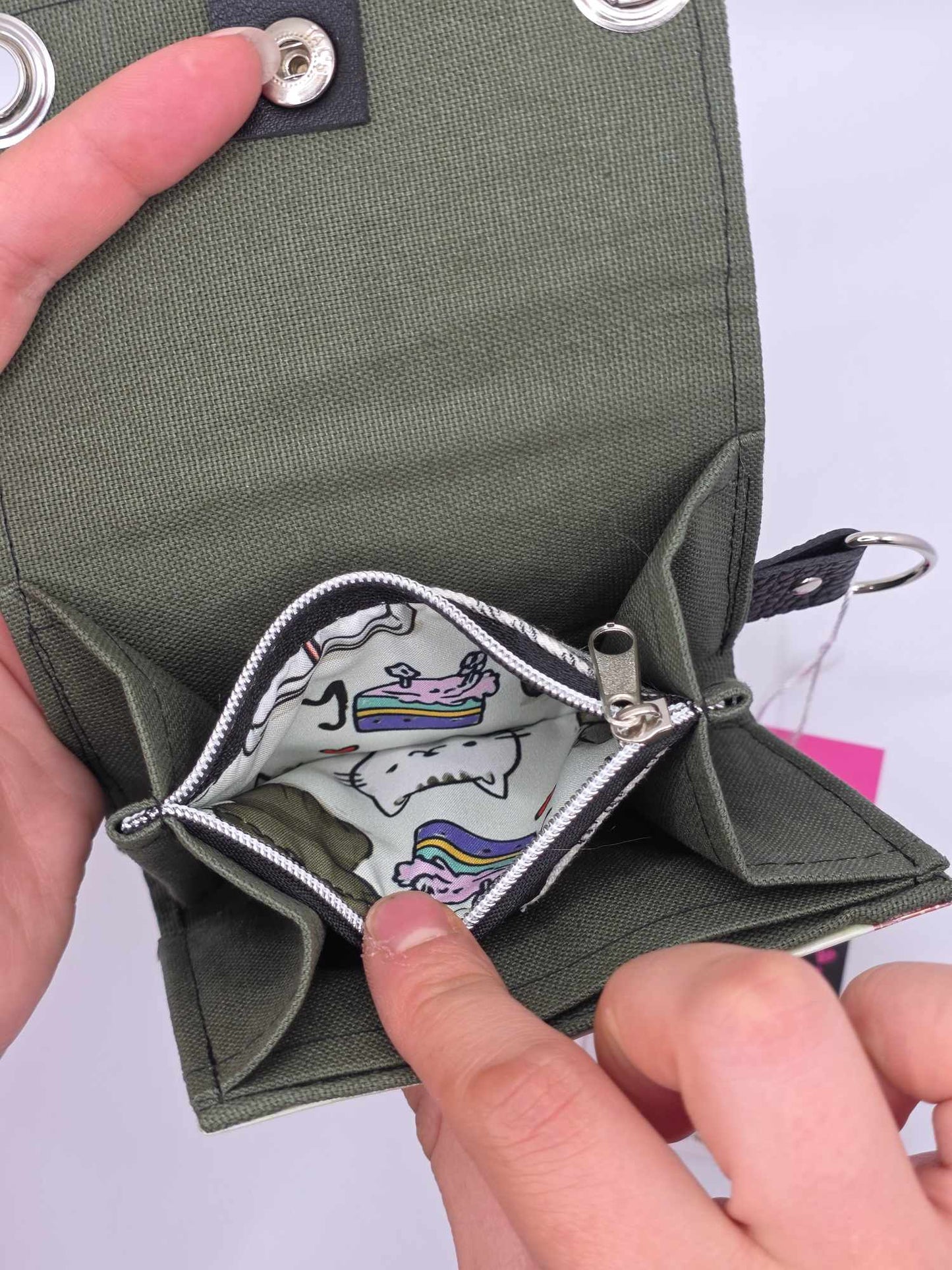 W20.6 wallet - upcycled ✨️broken glass✨️