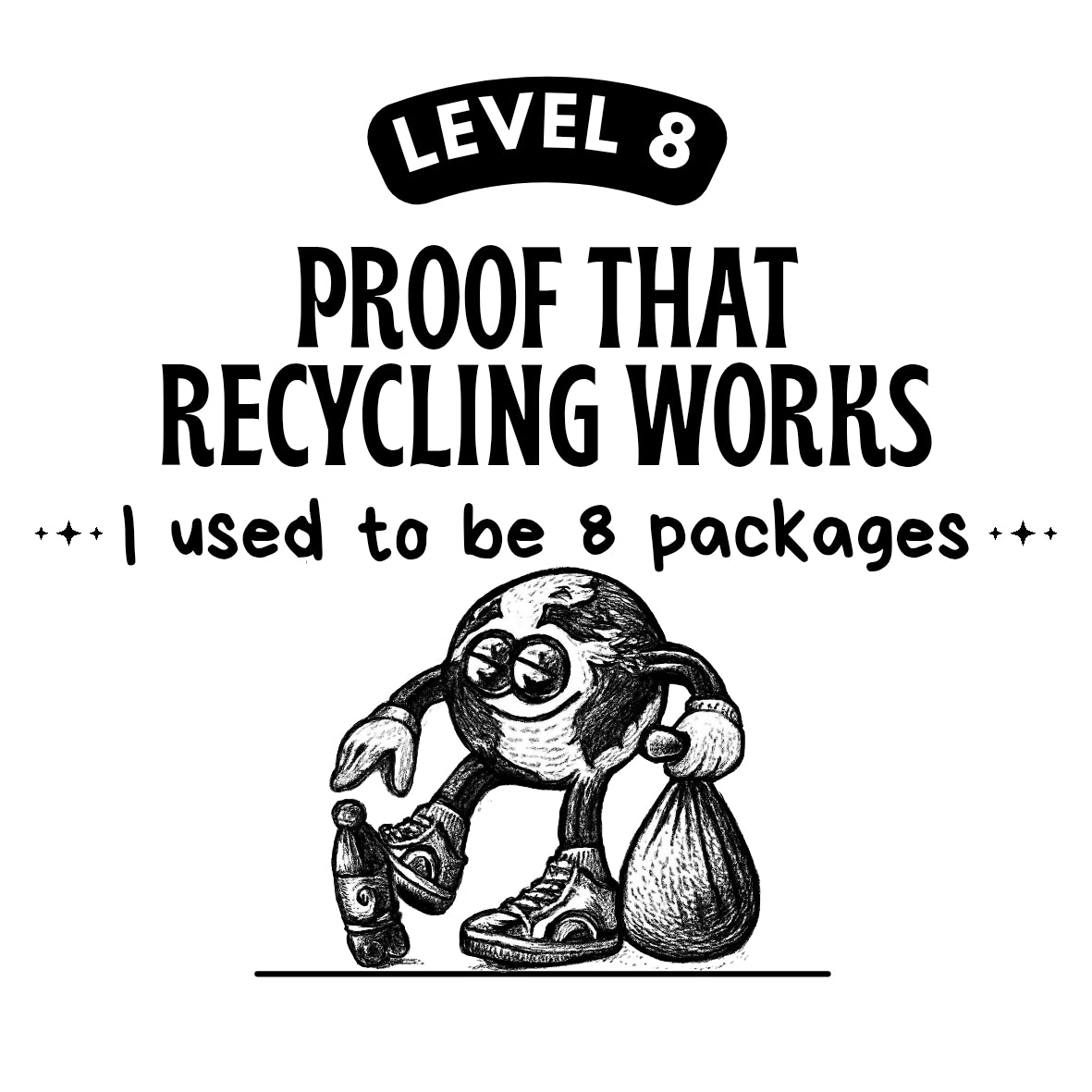 XXL⁸Boxy Bag toiletry bag - Upcycled