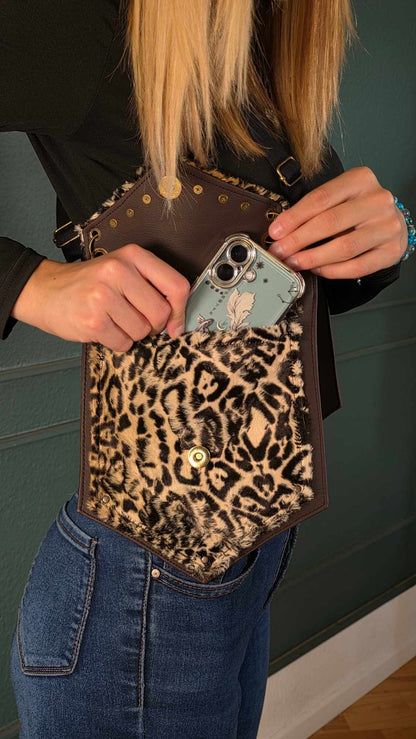 HB1.3 Holster Bag, brown leo