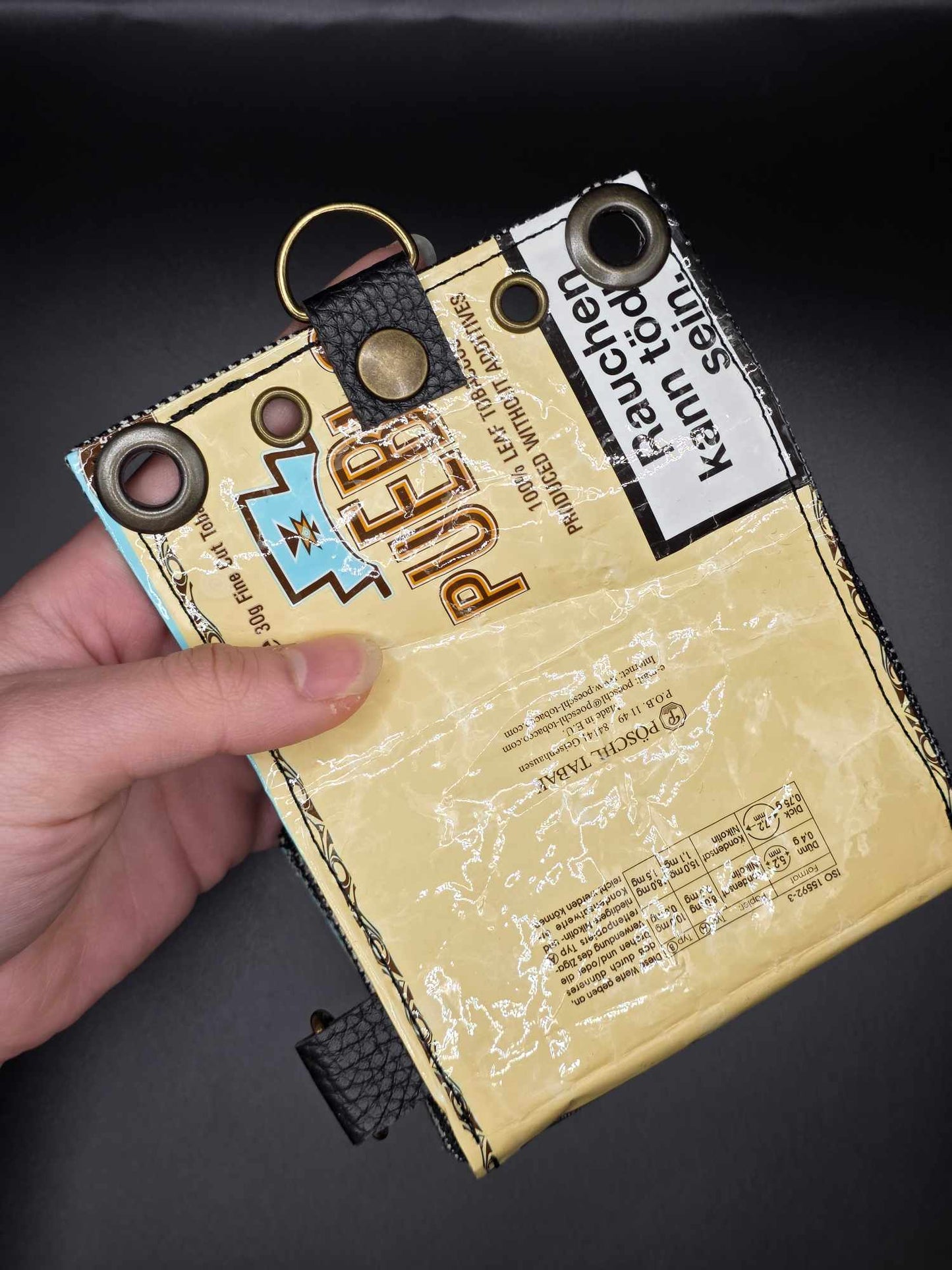 W16.8 wallet - upcycled, cats