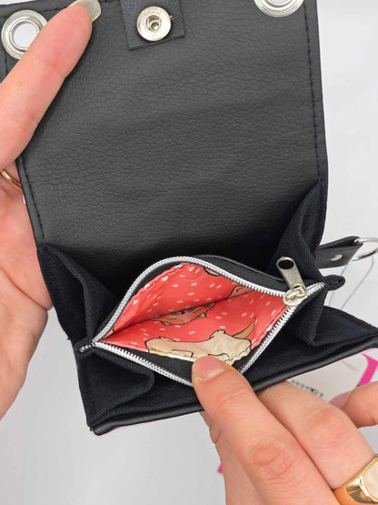 W21.3 wallet - upcycled ✨️Pünktchen✨️