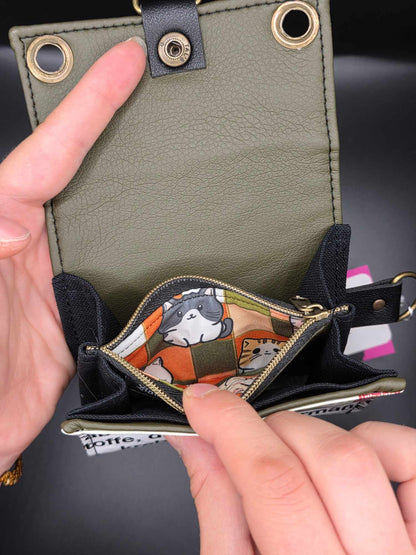 W19.14 wallet - upcycled