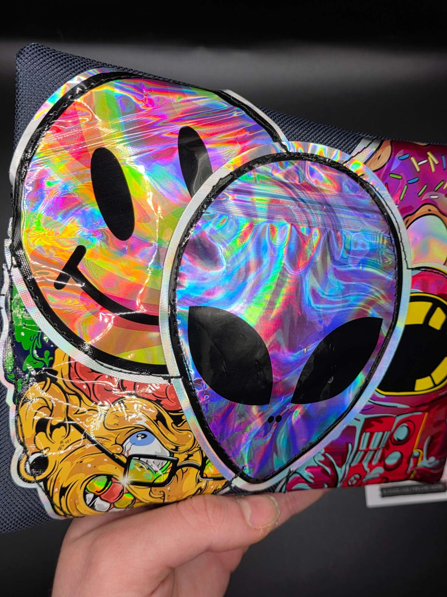 TB1.4 Trippy Zip Bag - upcycled