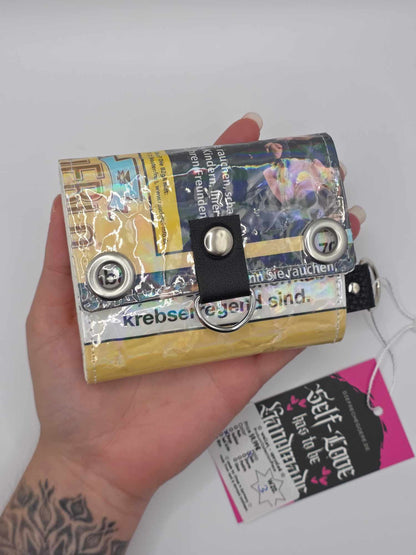 W20.3 wallet - upcycled ✨️holo✨️