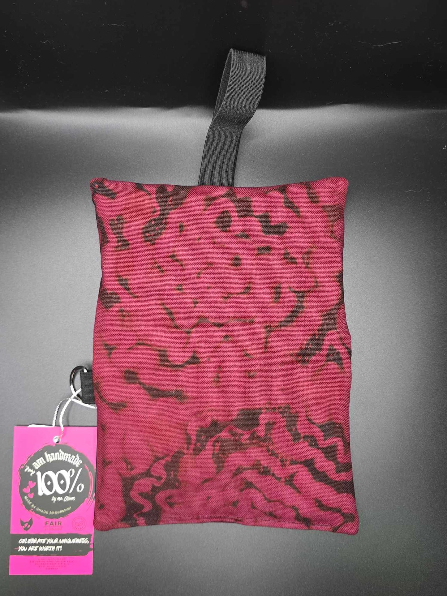 BTT3.2 Basic Tabaktasche - red tie dye