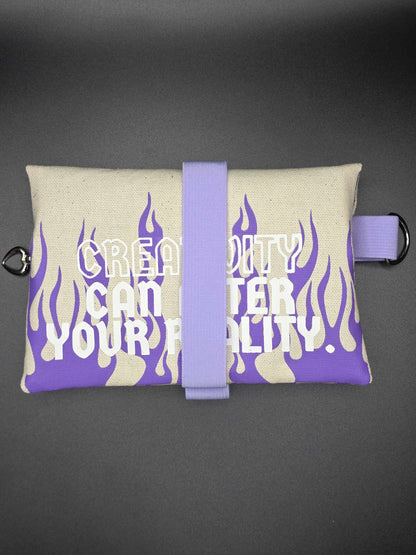 TT13.10 Tabacco pouch, creative flames
