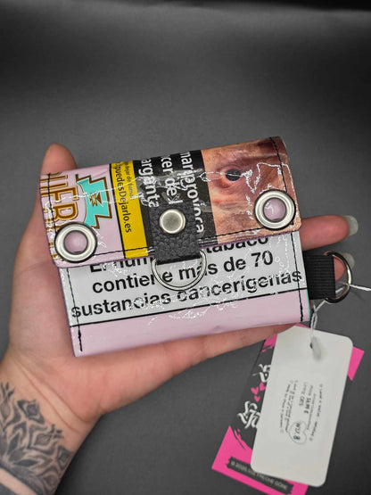 W17.8 wallet - upcycled, cats