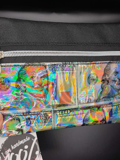 TB1.1 Trippy Zip Bag - upcycled