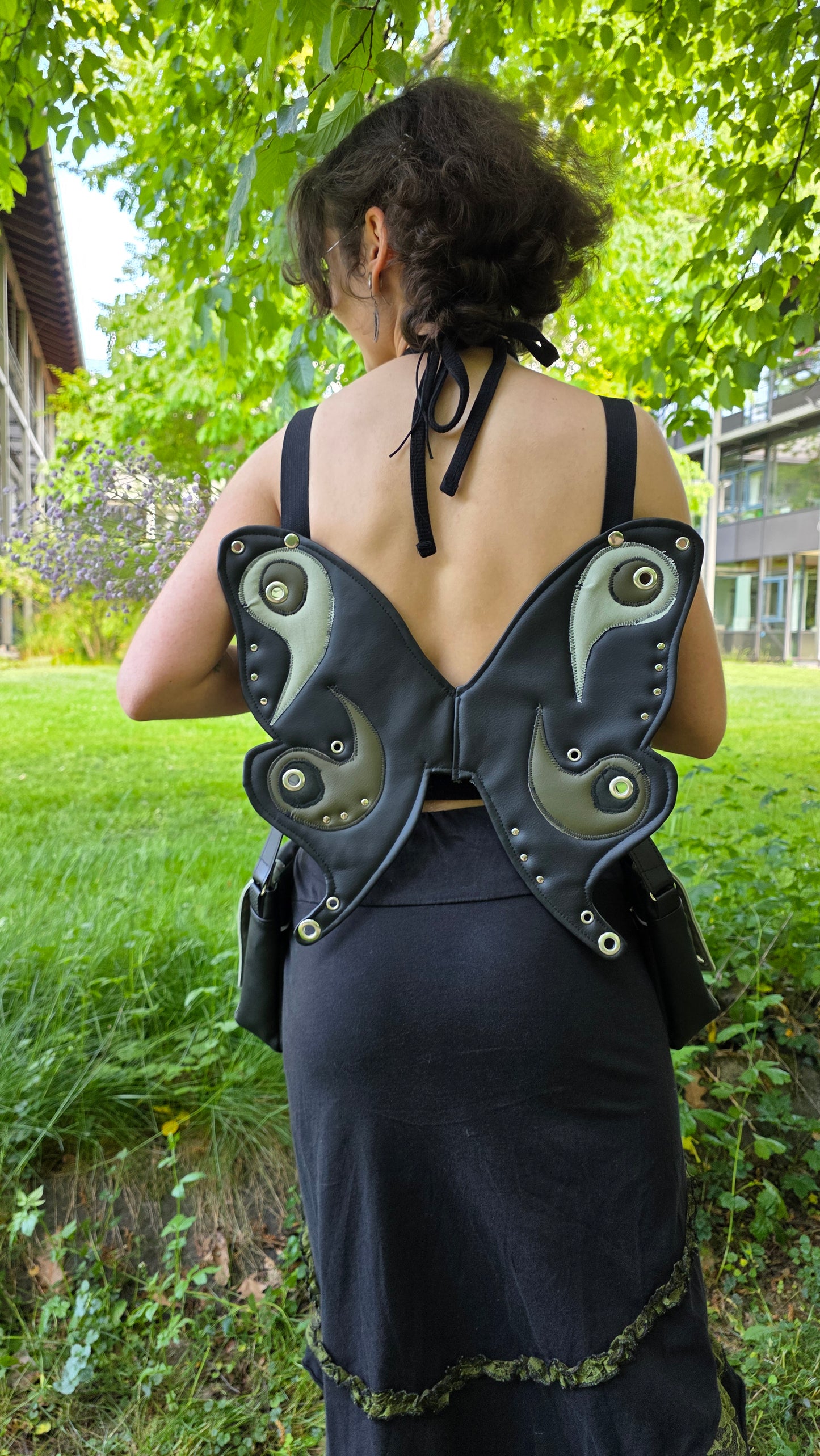 Butterfly Holsterbag, green, size S-L