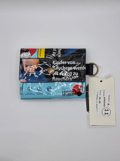 4.11 upcycling wallet, shrooms