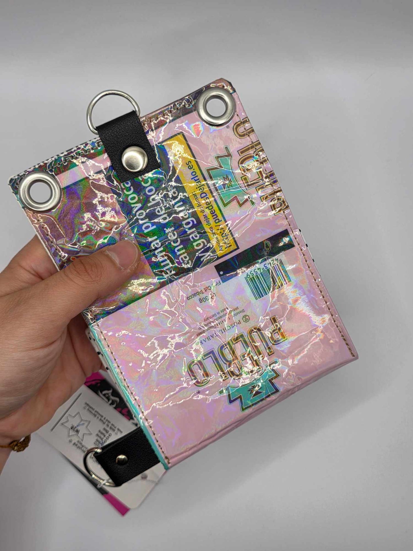 W19.1 wallet - upcycled ✨️holo✨️