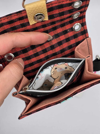 W18.3 wallet - upcycled ✨️holo glas✨️
