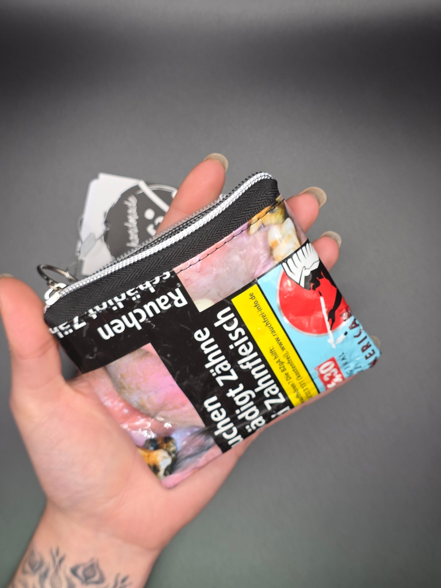 Mini zip wallets - Upcycled