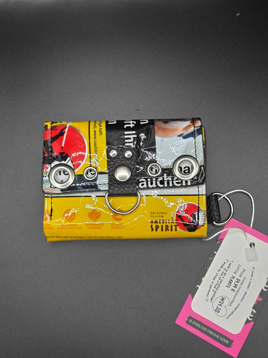 W14.10 wallet - upcycled, plants