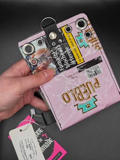 W15.3 wallet - upcycled, cats