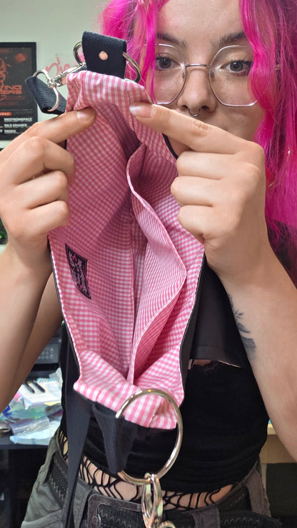 Tabak Handtasche, Version 2 - rosa