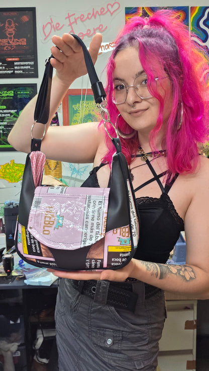 Tabak Handtasche, Version 2 - rosa