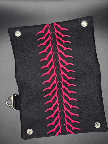 TT11.6 Tabacco pouch, spiral, neon-pink