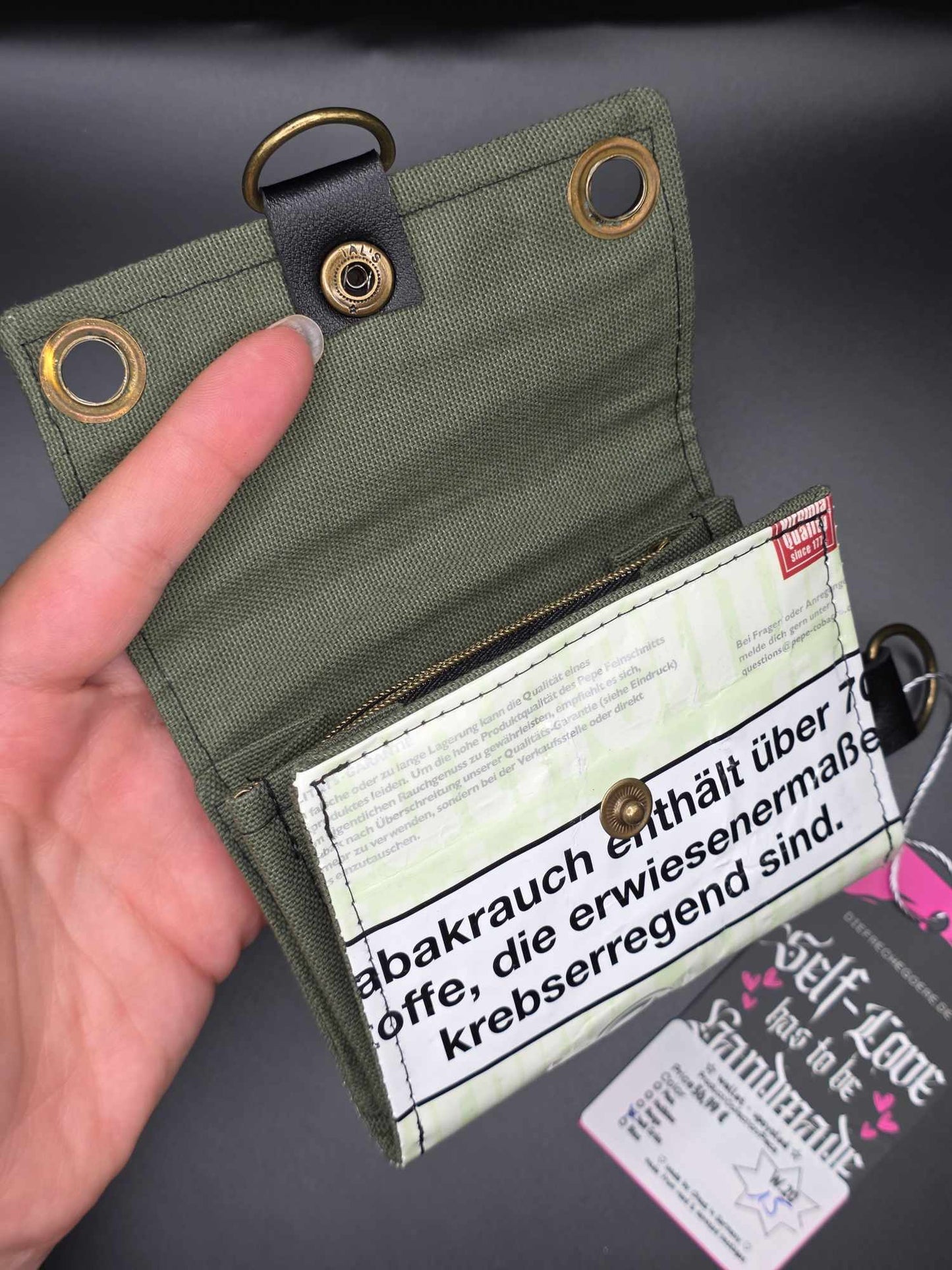 W20.15 wallet - upcycled