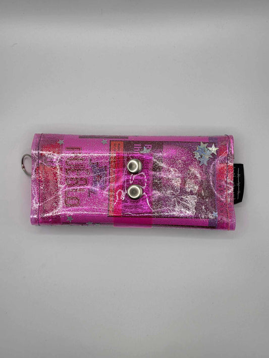 ☆Shaker Jelly Tabakbeutel, Transparent, pink Nr. 1