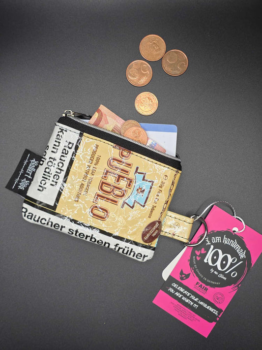 MZ1.1 Mini Zip Wallets, Upcycled