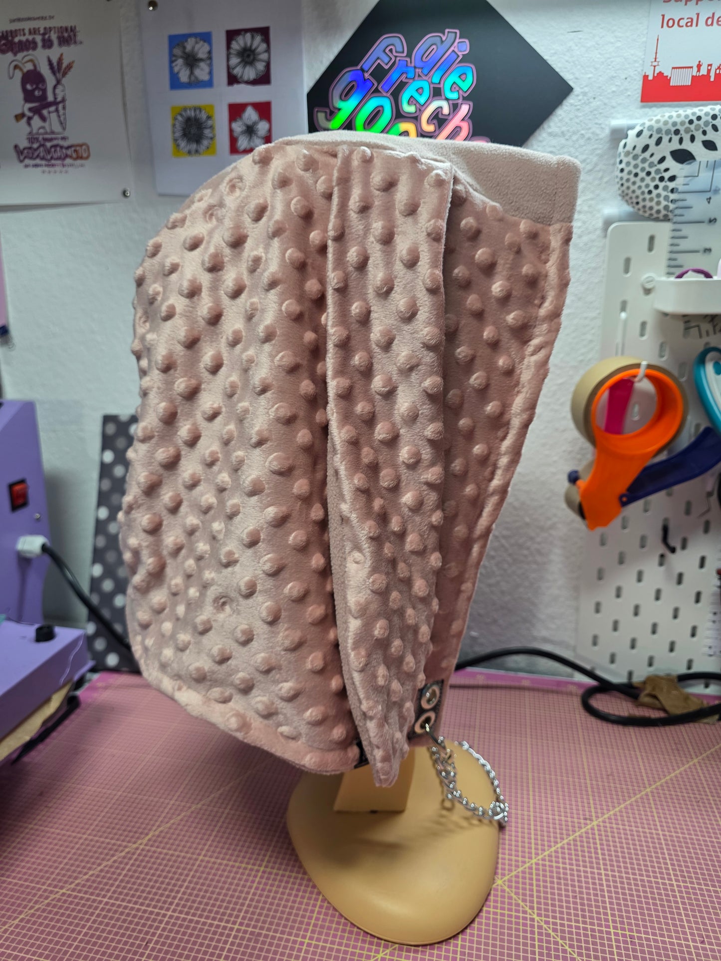 Bunny Hood, pink