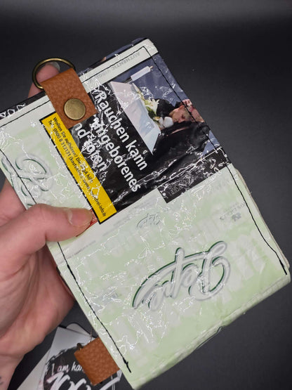 W12.11 wallet - upcycled, Hallo Katze