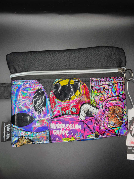 TB1.6 Trippy Zip Bag - upcycled *B-Ware*