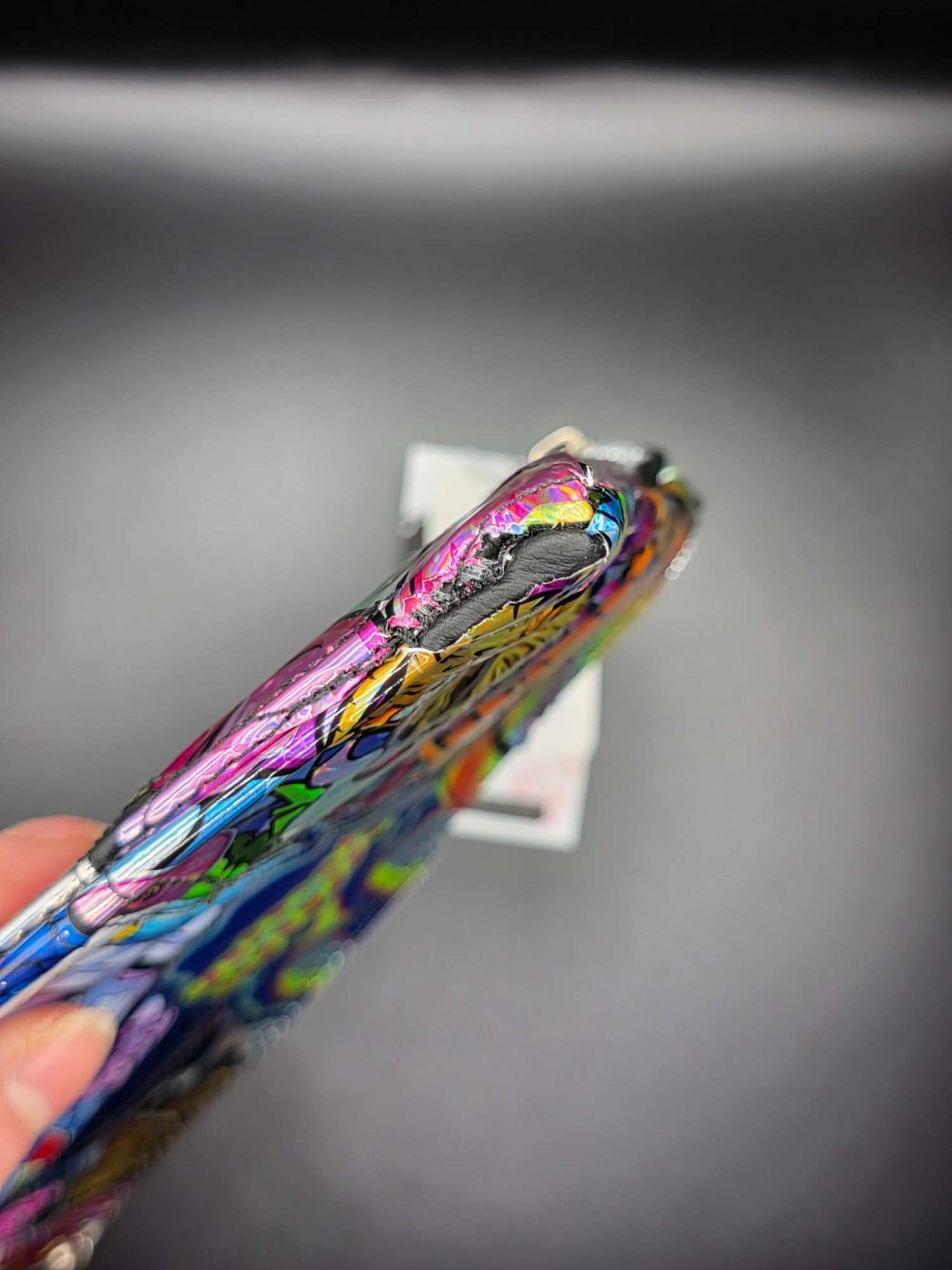 TB1.6 Trippy Zip Bag - upcycled *B-Ware*