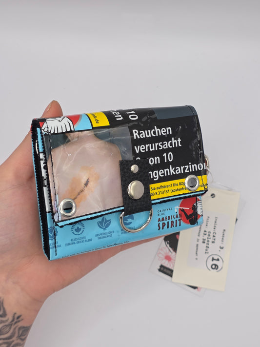 3.16 upcycling wallet - CATS COLORFUL