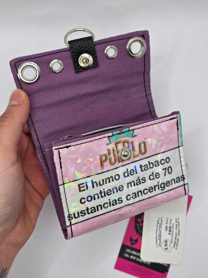 W18.4 wallet - upcycled ✨️holo glas✨️