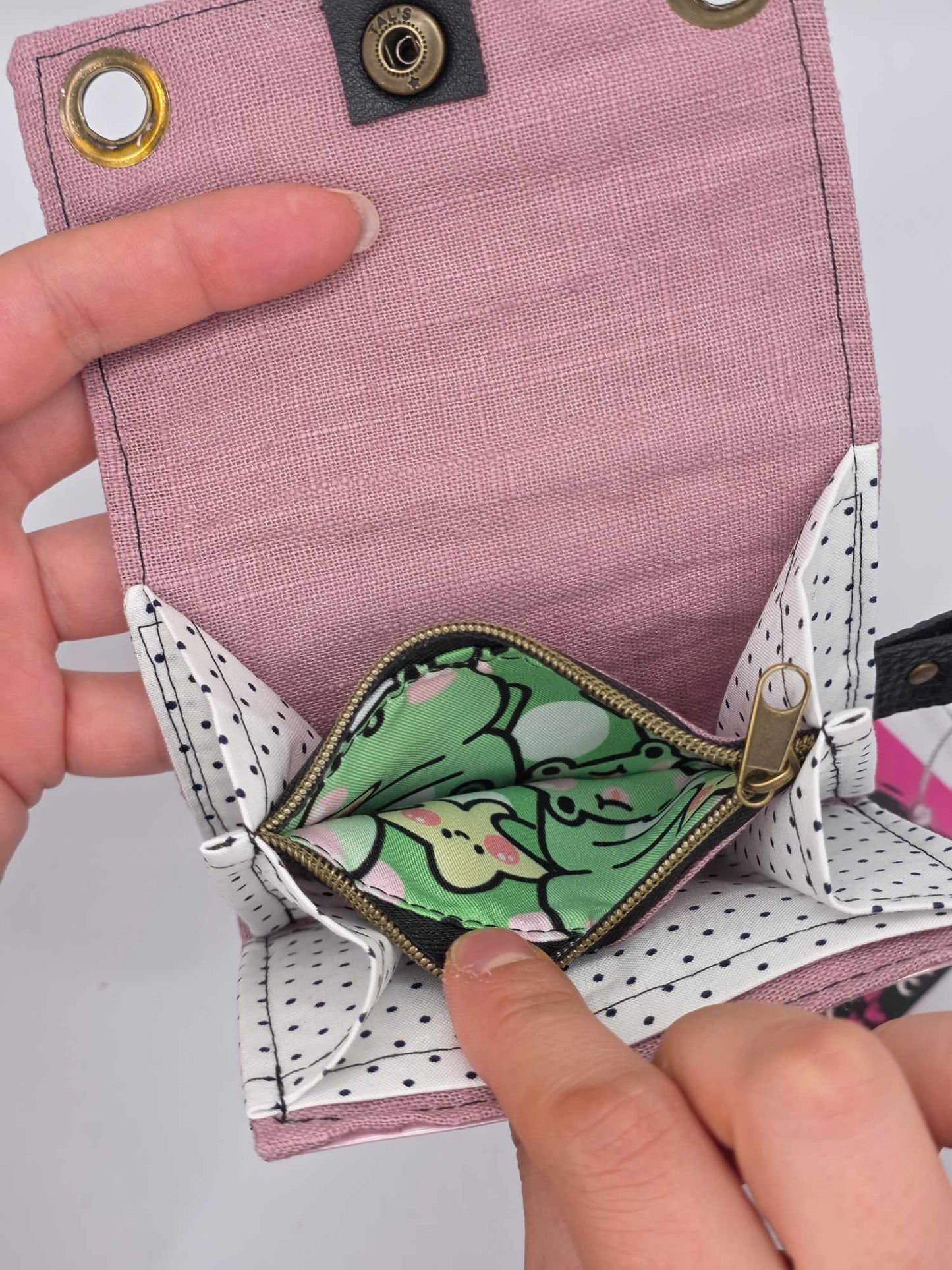 W20.2 wallet - upcycled ✨️holo✨️