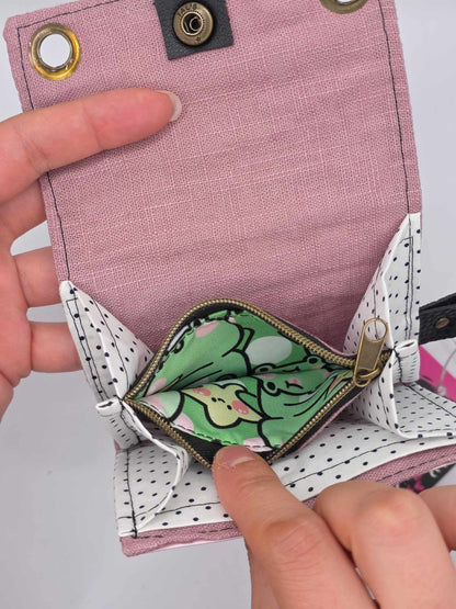 W20.2 wallet - upcycled ✨️holo✨️