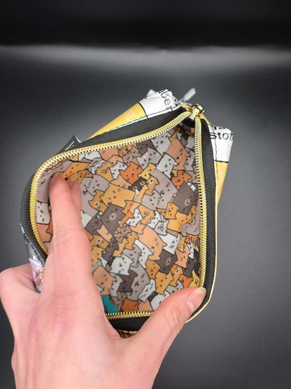 2.2/2.3 Boxy Bag Pencil Case - upcycled