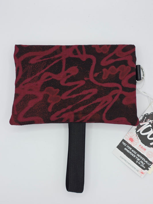 4.1 Tabacco pouch - basic - black purple bleach pattern