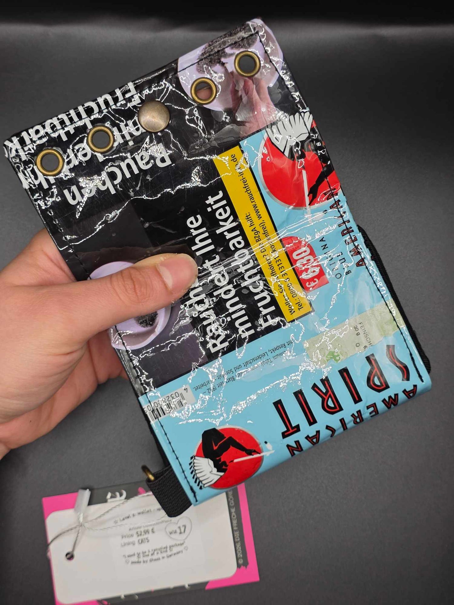 W18.17 wallet - upcycled