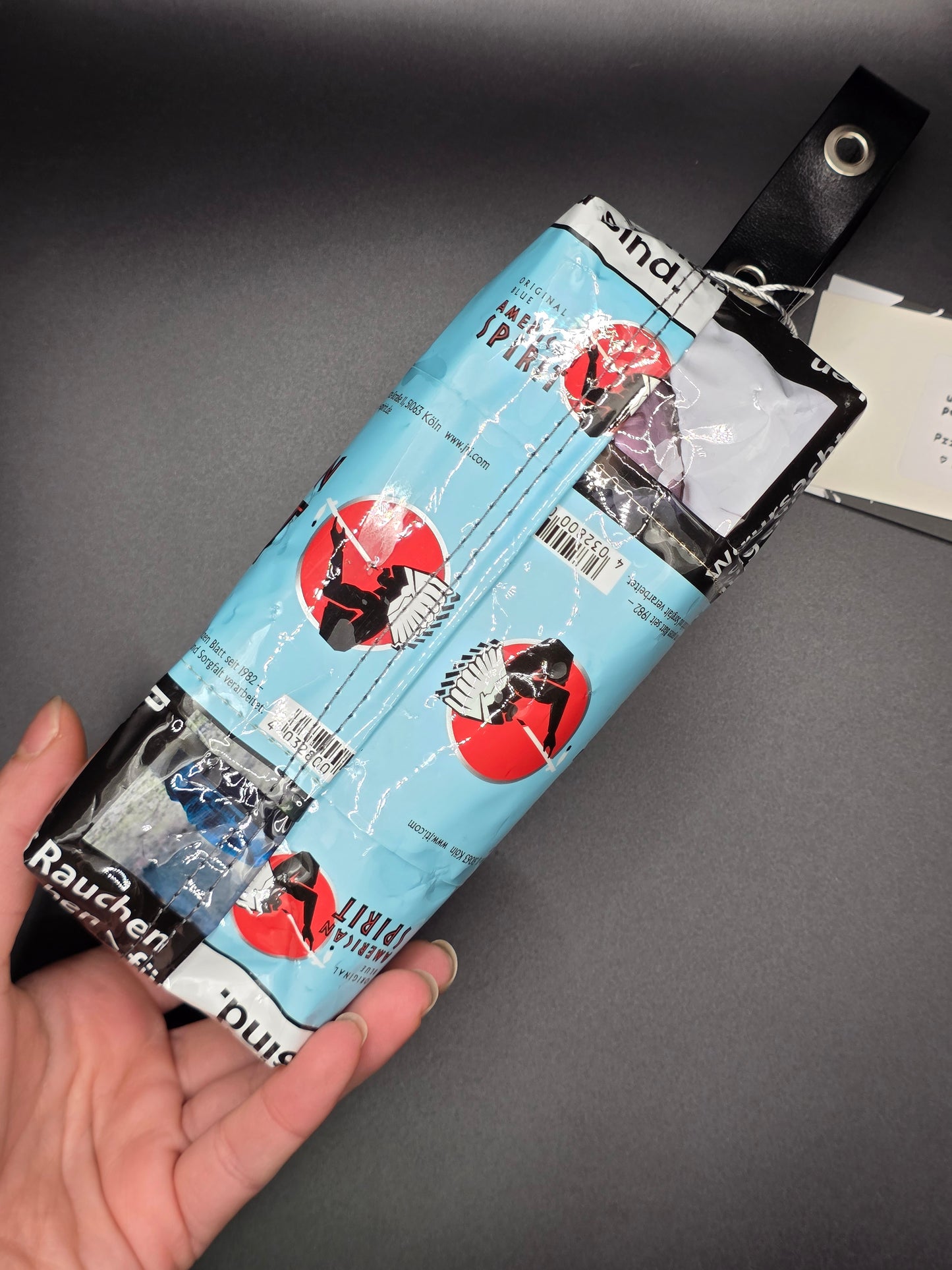 Upcycled Boxy Bag - Pencil Case