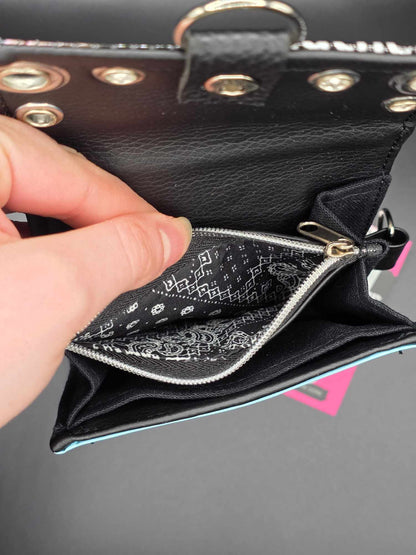 W15.5 wallet - upcycled, black
