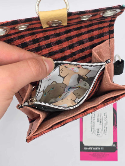 W18.1 wallet - upcycled ✨️holo stars✨️