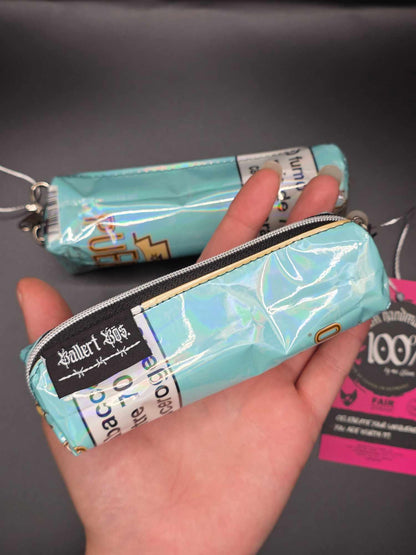 ✨️Holo✨️ Mini Boxy Bag Charm, Joint-Carry-Bag - Upcycled