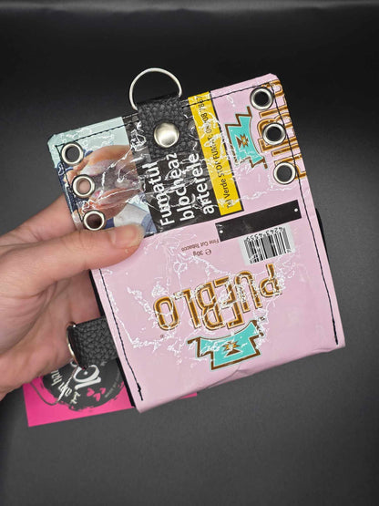 W16.3 wallet - upcycled, cats