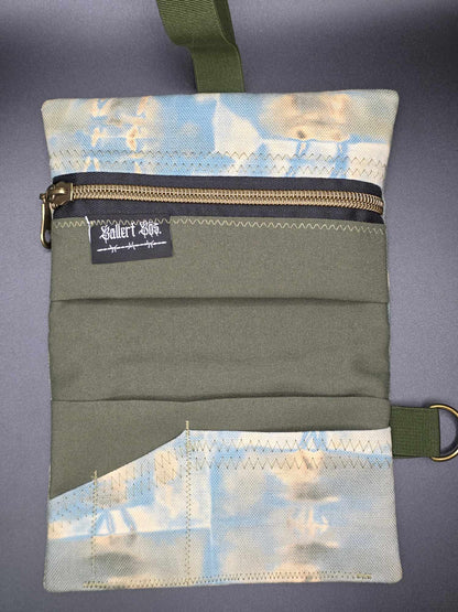 TT13.8 Tabacco pouch, Tarot cards - Rhinestones