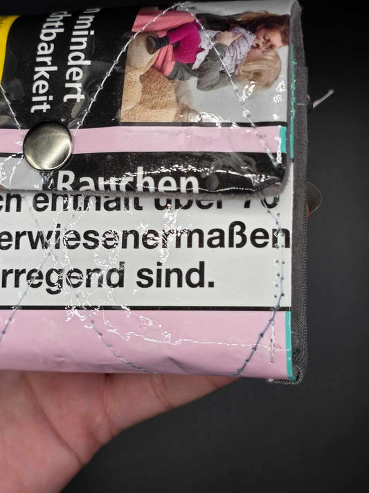 W22.9 *B-Ware* Geldbeutel - upcycled, mit Kartenfächer